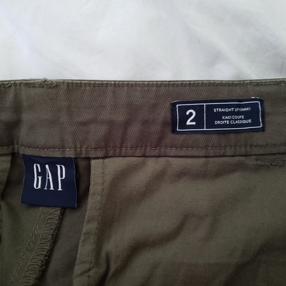Gap Everyday Straight Khaki Army Green - Picture 4 of 4